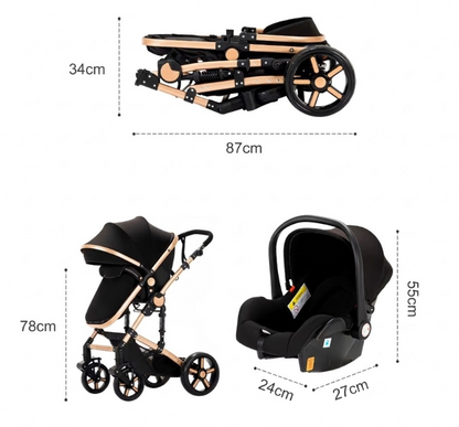 Poussette 3 en 1 - V2