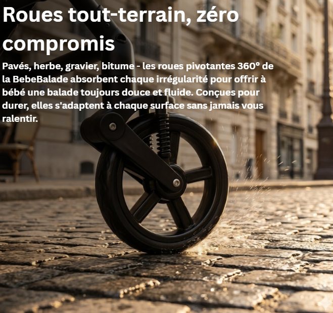 Poussette 3 en 1 - V2